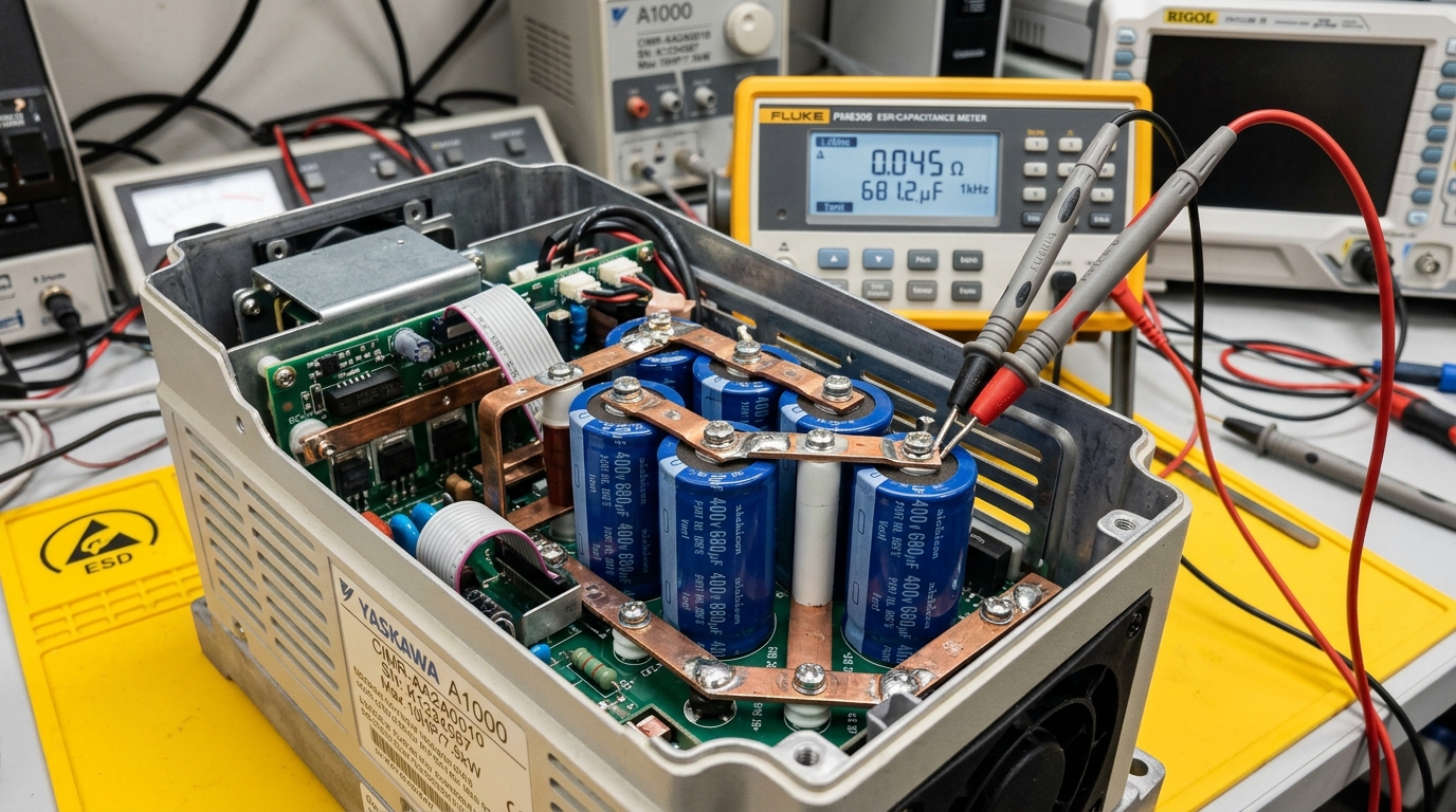 Yaskawa A1000 & V1000 Inverter Electrolytic Capacitor Rebuilding Protocol